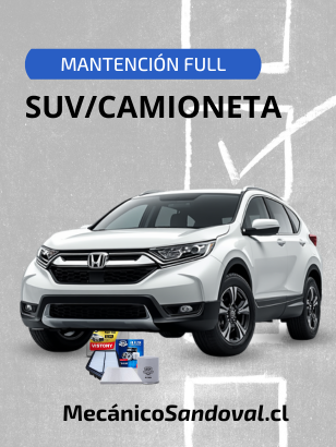 Mantención Full 10.000 km para [SUV/Camioneta]